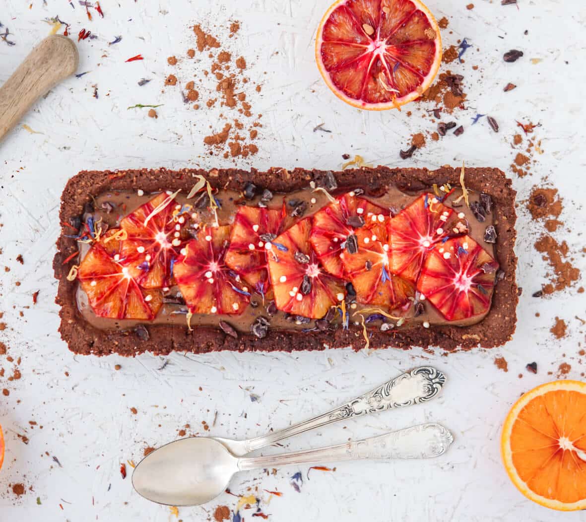 Vegan Rezept: Schoko- Orangen- Tart