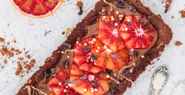 Vegan Rezept: Schoko- Orangen- Tart