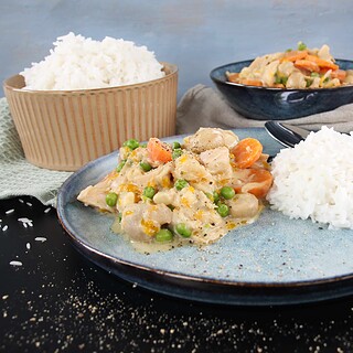 Rezept: Veganes Jackfruit-Hühner Frikassee