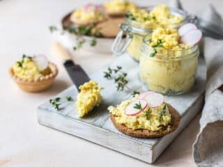 Eiersalat vegan - Das Rezept
