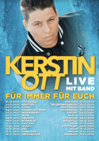 Kerstin Ott Tour 2025 live mit Band "Für immer euch"