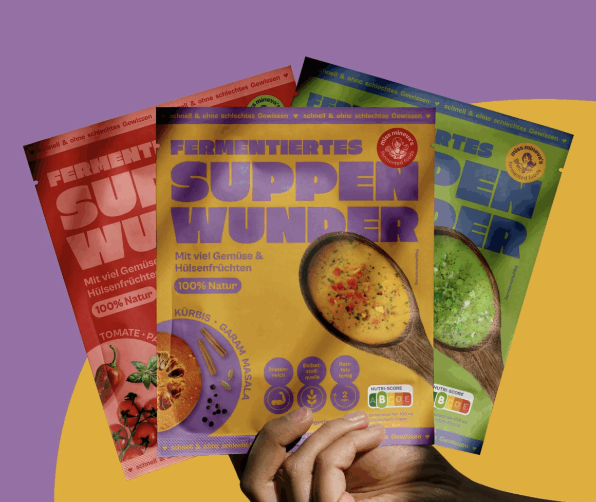 missminevas fermentierte vegane Suppen