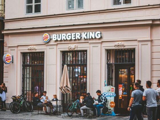 Burger King Filiale in Österreich Wien serviert jetzt Oatly statt Kuhmilch - komplett vegan
