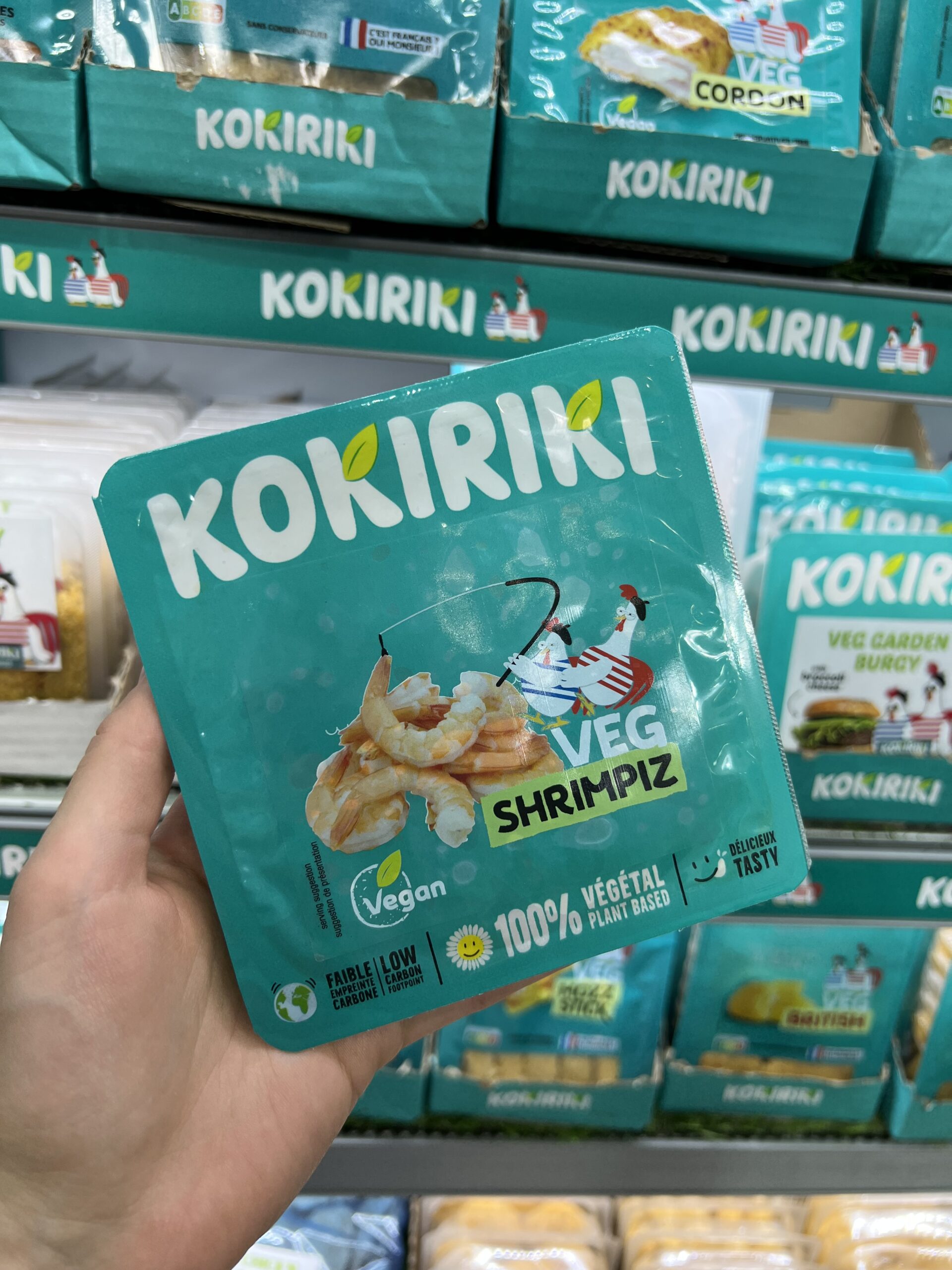 Ob Fisch-, Hähnchen-, Käse- oder Wurstalternativen - die Auswahl bei Kokiriki ist riesig.