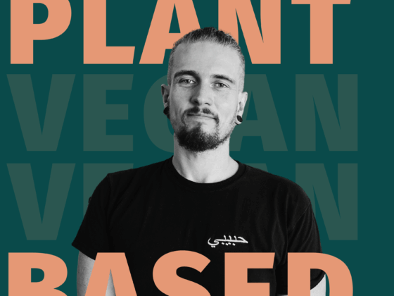 Cover-Art für Staffel 6 des Plantbased Video-Podcasts mit Host Yannick Haldenwanger