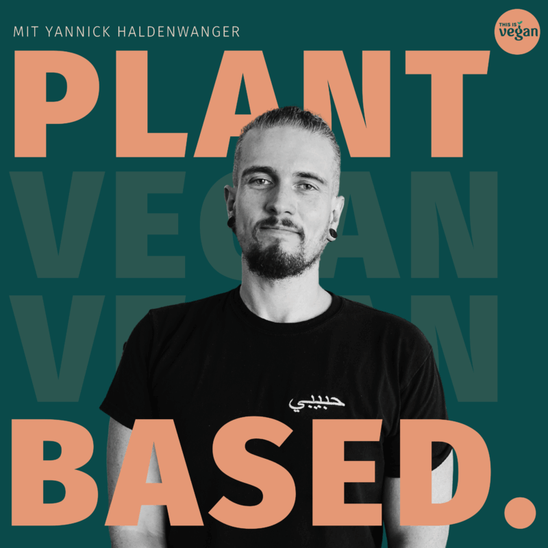 Cover-Art für Staffel 6 des Plantbased Video-Podcasts mit Host Yannick Haldenwanger