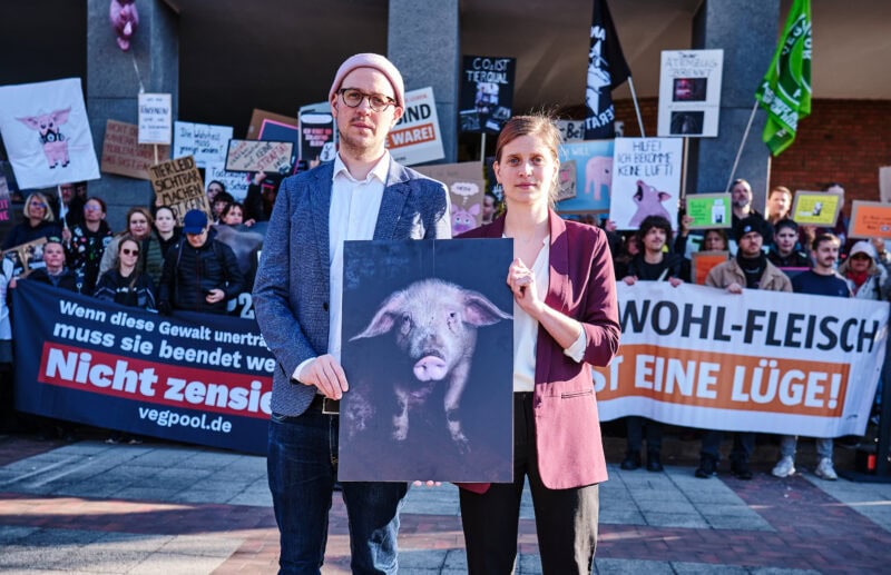 According to the Higher Regional Court of Oldenburg, animal-rights activists are liable in principle for damages