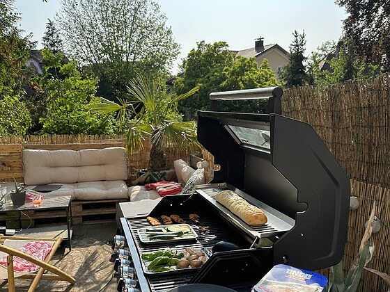 Vegan grillen - Seitansteak, Tofuwurst und Gemüse