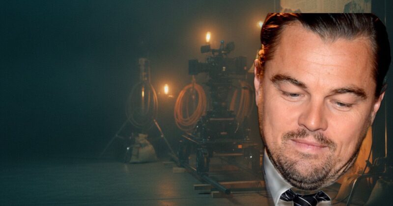 Leonardo DiCaprio at a film premiere in Paris