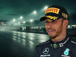 Lewis Hamilton vegan check banner