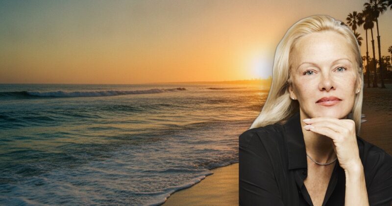 Pamela Anderson 2024 studio headshot