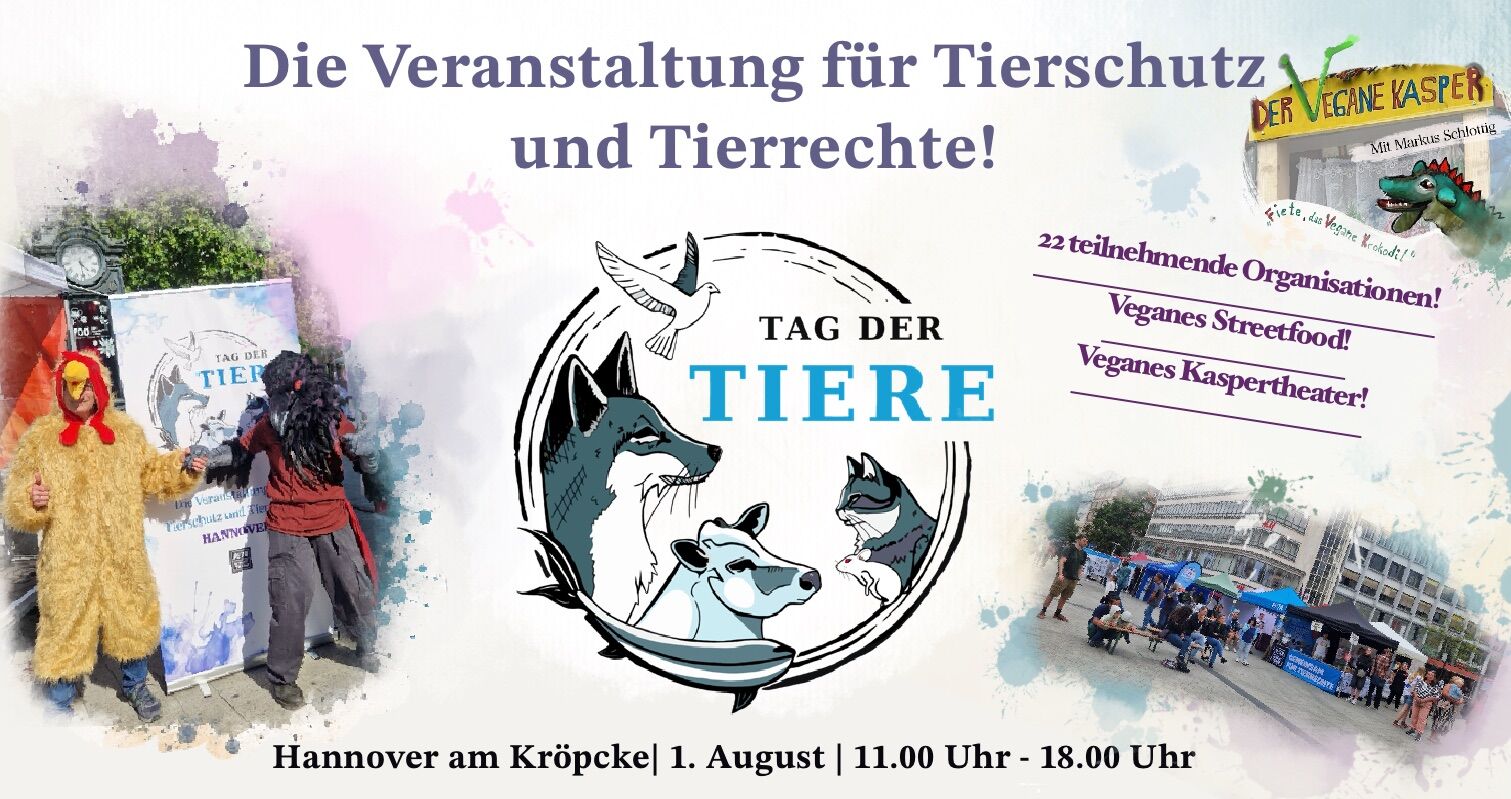 Veganes Event Tag der Tiere 2026 Hannover in Hannover 2026