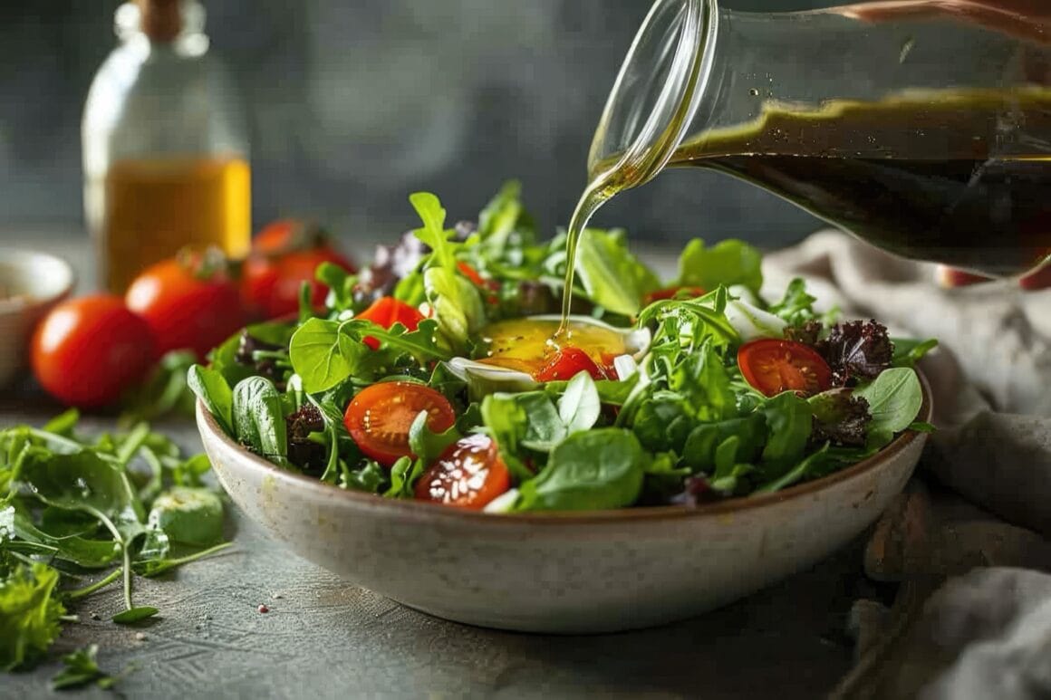 Leichter Blattsalat mit Tomaten