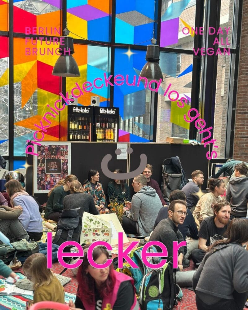 Weltrekord 2.0: Veganer Mitbringbrunch Berlin: Foto vom Event (2)