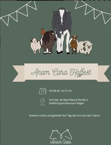 Veganes Event Anam Cara Hoffest in Eppertshausen 2026