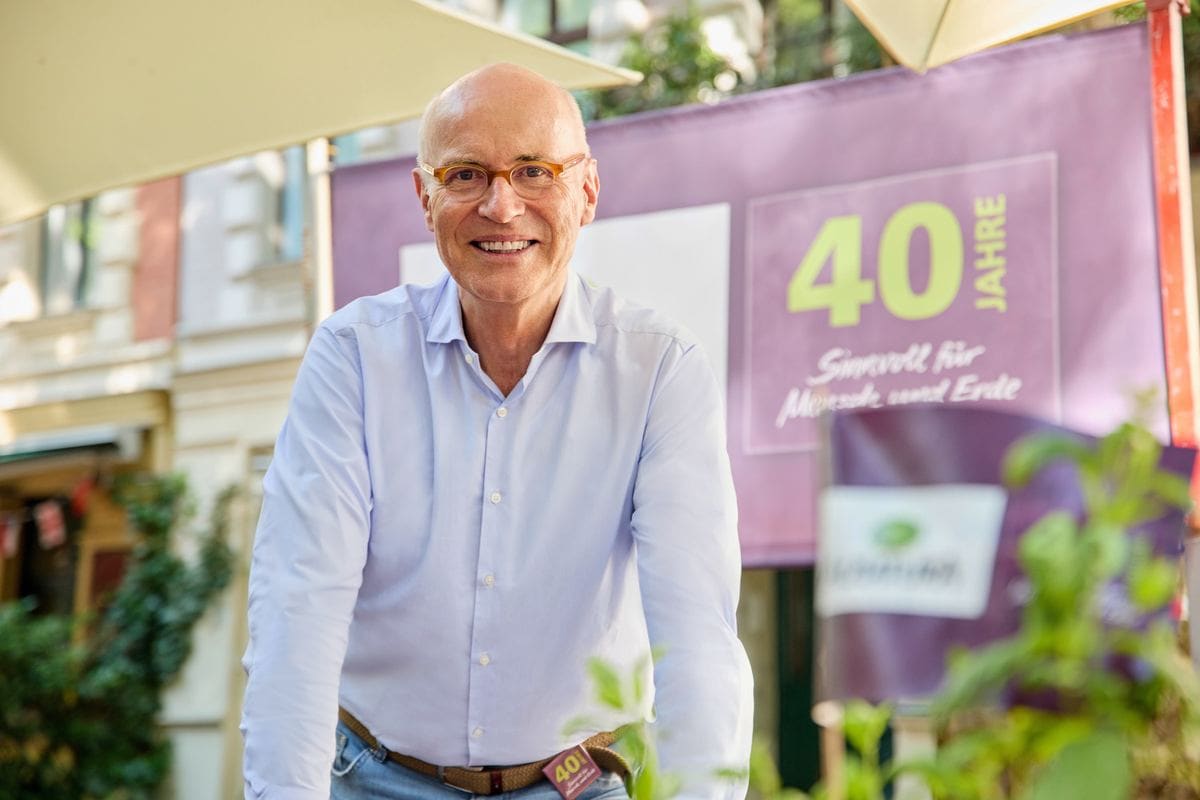 Porträt von Prof. Dr. Götz E. Rehn, Gründer und Geschäftsführer von Alnatura