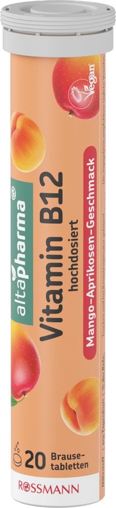 Röhrchen altapharma Brausetabletten Vitamin B12 hochdosiert von Rossmann