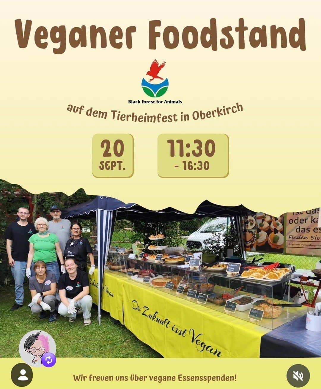 Veganes Event Foodstand in Oberkirch 2026