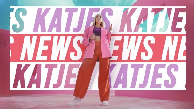 Bonnie Strange in der Katjes-Kampagne zur Umstellung der Fruchtgummis auf vegan