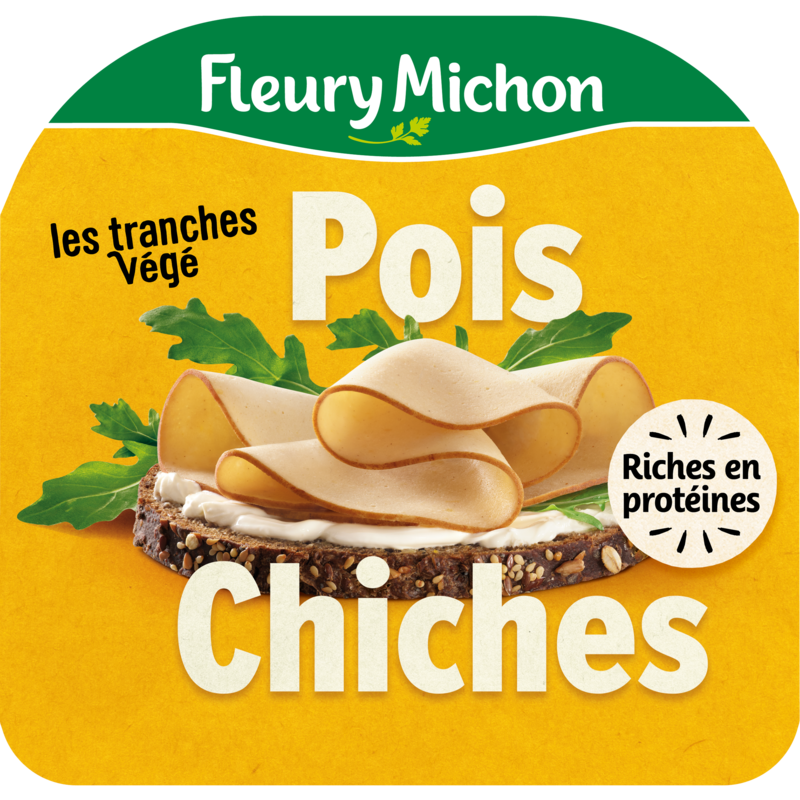 Packung der Tranches Végé Pois Chiches von Fleury Michon