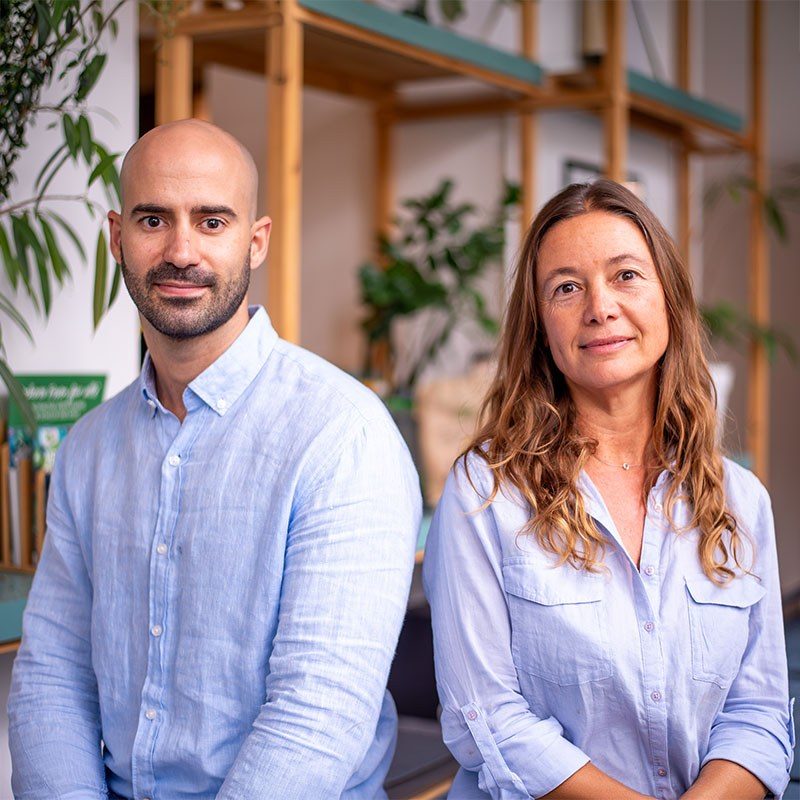 Enric Noguera und Cindy Veltens, The Root Alliance